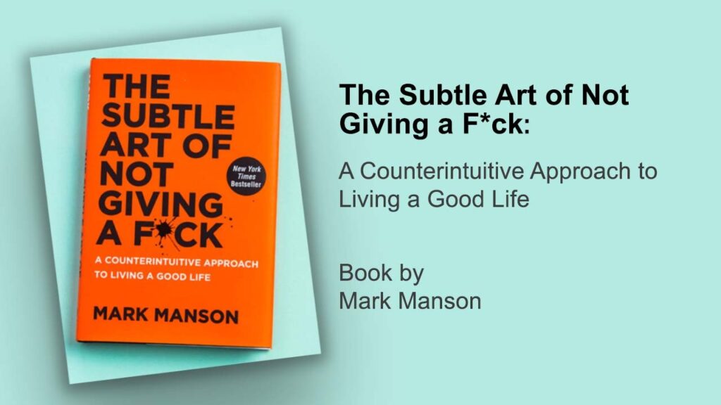 The Subtle Art of Not Giving a Fck Book by Mark Manson 14