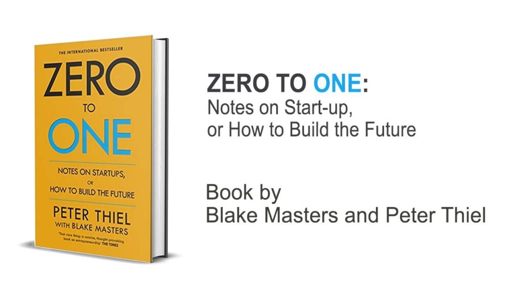 ZERO TO ONE Book by Blake Masters and Peter Thiel 10