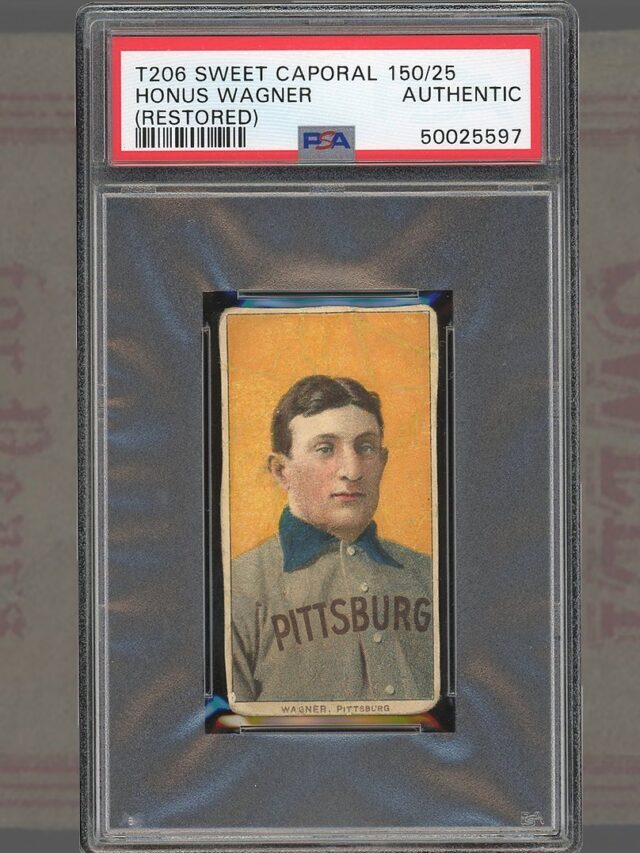 Check Out the World’s Most Expensive Baseball Card!